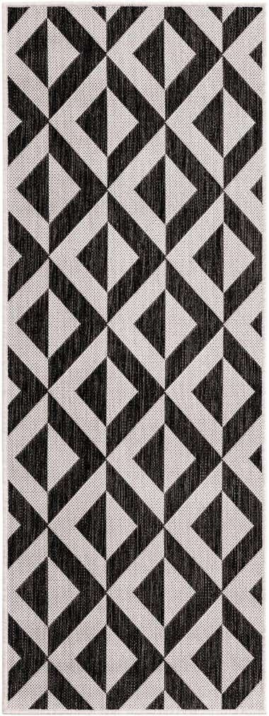 2' x 5' 3 Easy-Clean Jill Zarin Napa Indoor / Outdoor Runner Rug