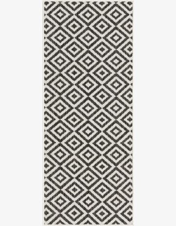 2' x 5' 3 Easy-Clean Jill Zarin Costa Rica Indoor / Outdoor Runner Rug