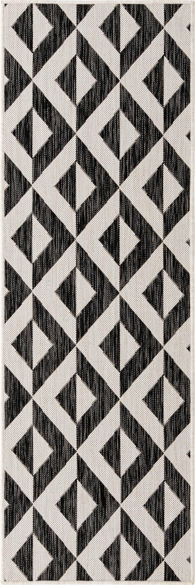 2' x 6'  Washable Jill Zarin Napa Indoor / Outdoor Runner Rug