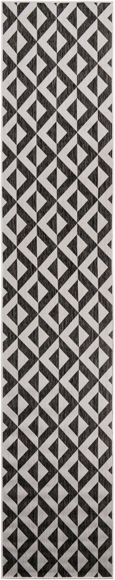 2' 7 x 13'  Washable Jill Zarin Napa Indoor / Outdoor Runner Rug