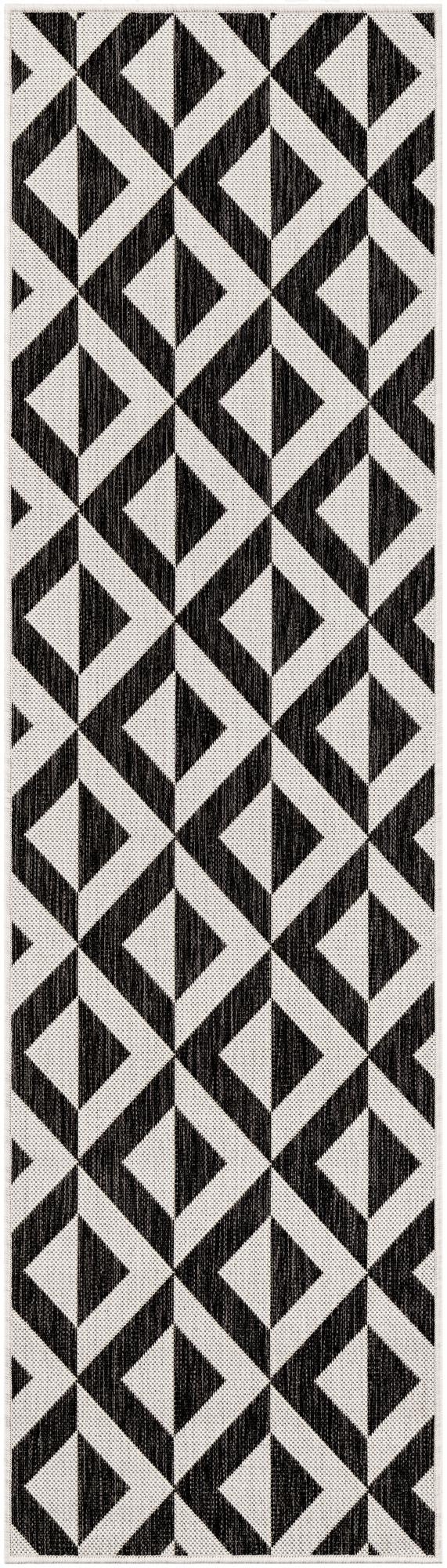 62cm x 215cm  Washable Jill Zarin Napa Indoor / Outdoor Runner Rug