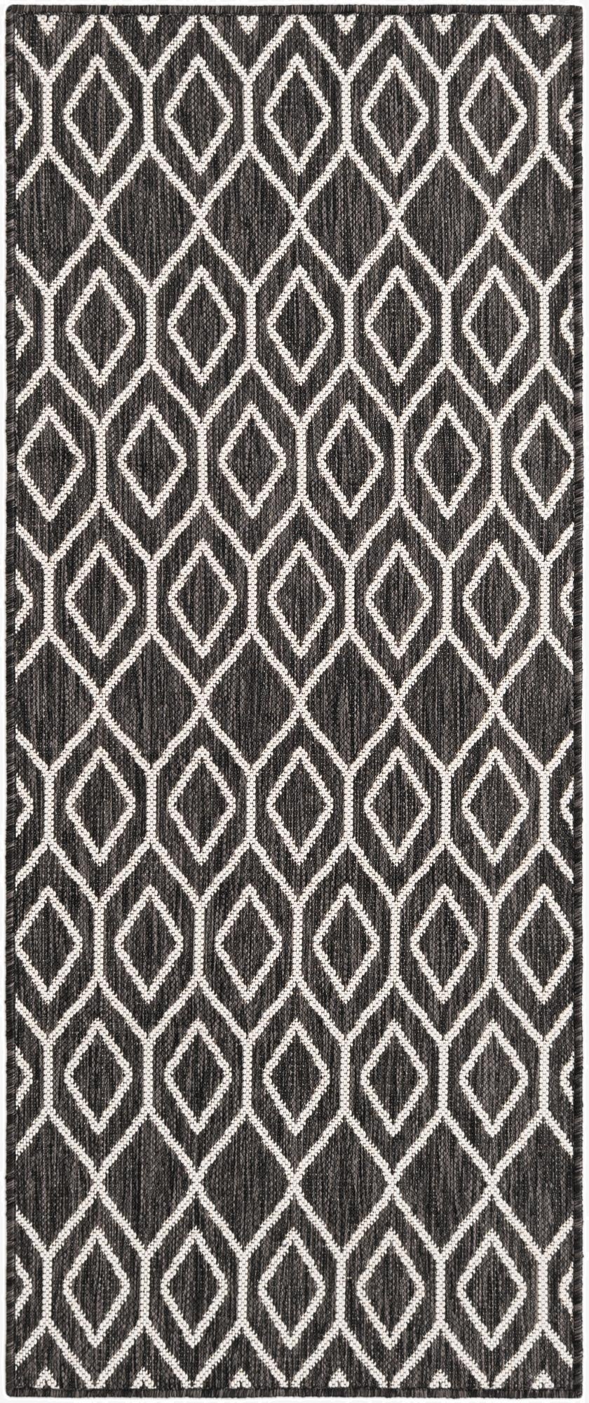 2' x 5'  Washable Jill Zarin Indoor / Outdoor Runner Rug