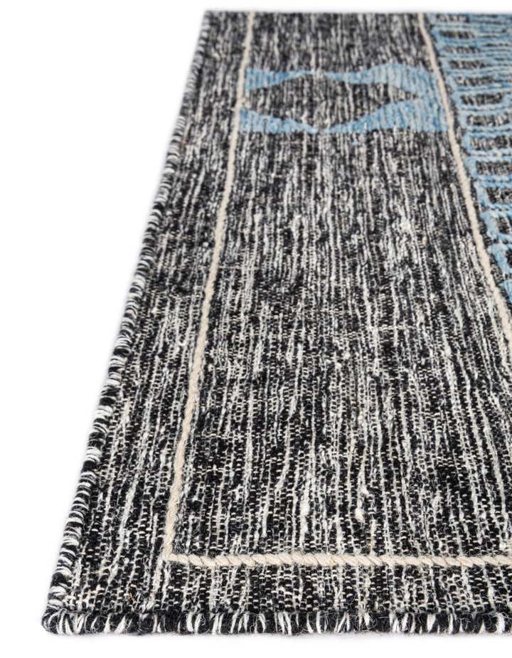 2' x 8' Hand Woven Kilim Wool Runner Rug