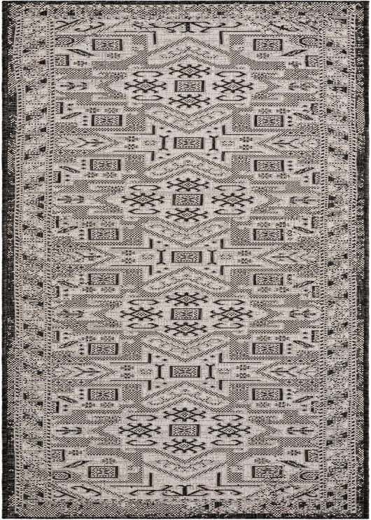 2' 7 x 10' Easy-Clean Aztec Indoor / Outdoor Runner Rug
