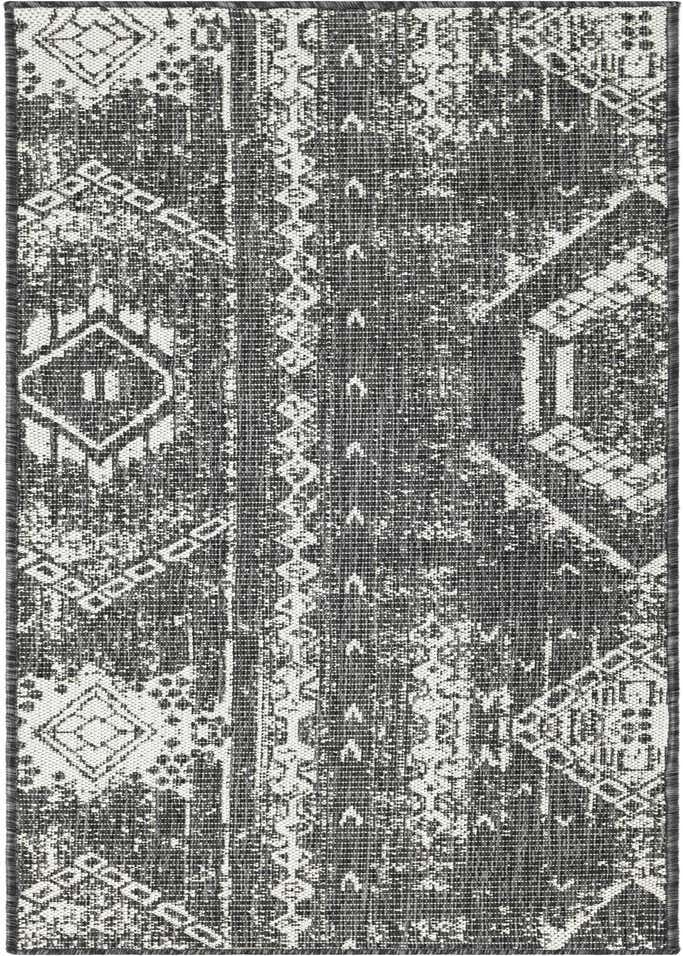 2' x 6' Easy-Clean Bohemian Indoor / Outdoor Runner Rug