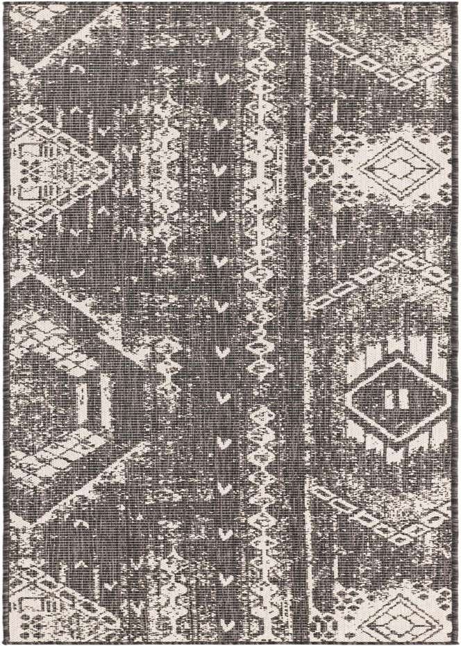 2' x 8' Easy-Clean Bohemian Indoor / Outdoor Runner Rug