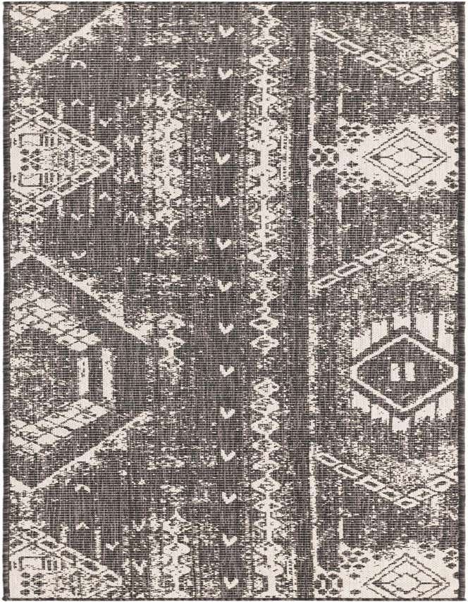 2' x 8' Easy-Clean Bohemian Indoor / Outdoor Runner Rug