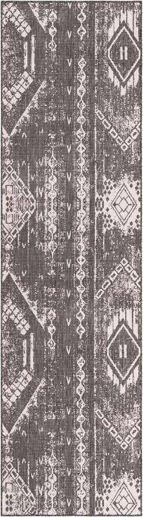 2' 7 x 12' Easy-Clean Bohemian Indoor / Outdoor Runner Rug