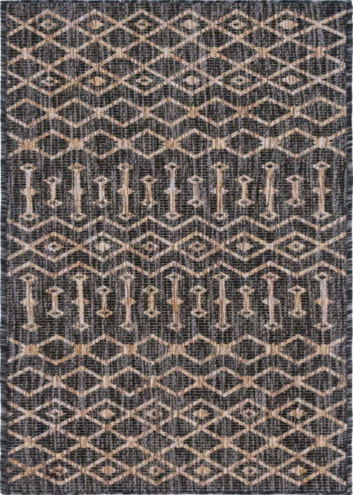 2' x 6' Easy-Clean Lattice Indoor / Outdoor Runner Rug