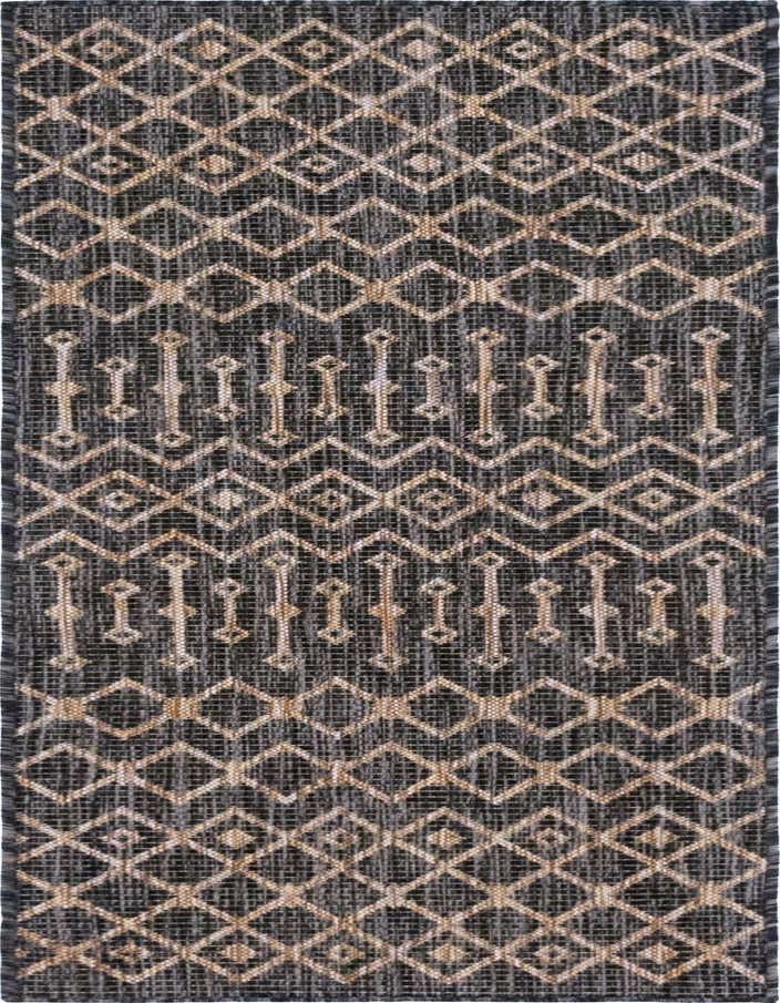 2' x 6' Easy-Clean Lattice Indoor / Outdoor Runner Rug