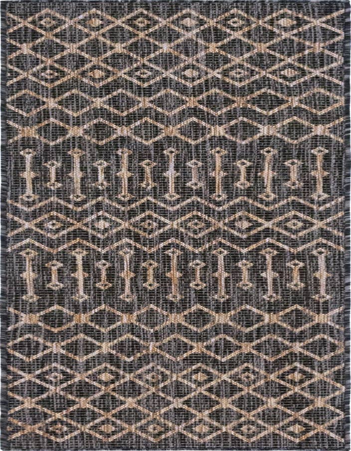 Detail image of 2' x 6' Easy-Clean Lattice Indoor / Outdoor Runner Rug