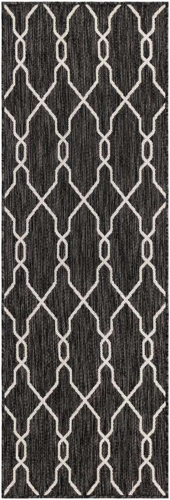 2' x 6' Easy-Clean Lattice Indoor / Outdoor Runner Rug