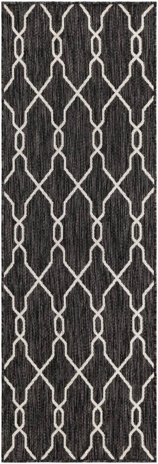 Detail image of 2' x 6' Easy-Clean Lattice Indoor / Outdoor Runner Rug