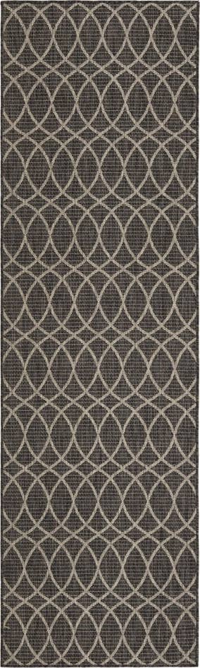 Detail image of 2' 7 x 10' Easy-Clean Lattice Indoor / Outdoor Runner Rug