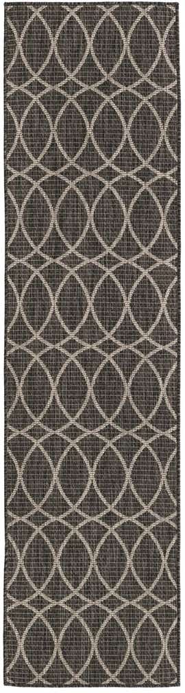2' x 8' Easy-Clean Lattice Indoor / Outdoor Runner Rug