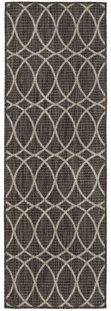 2' x 6' Easy-Clean Lattice Indoor / Outdoor Runner Rug