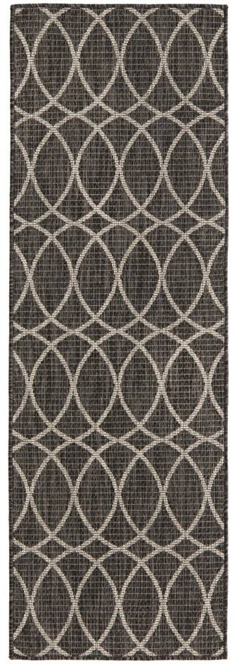 Detail image of 2' x 6' Easy-Clean Lattice Indoor / Outdoor Runner Rug
