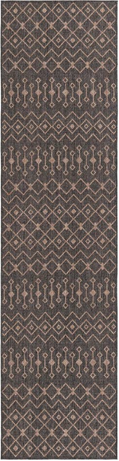 Detail image of 2' 7 x 10' Easy-Clean Lattice Indoor / Outdoor Runner Rug