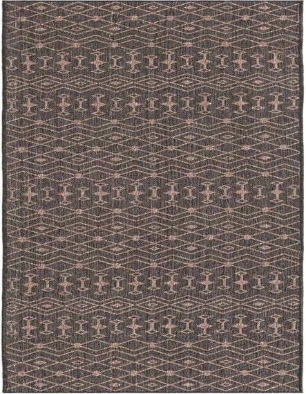 Detail image of 2' 7 x 12' Easy-Clean Lattice Indoor / Outdoor Runner Rug