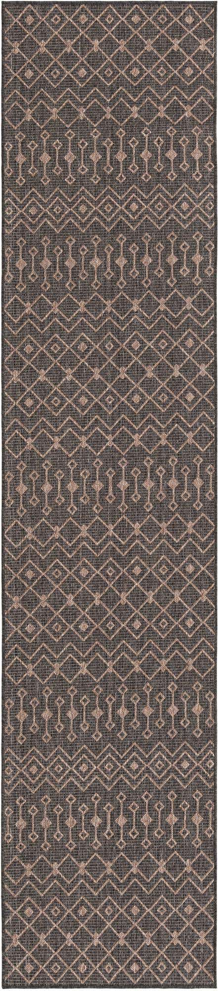 2' 7 x 12' Easy-Clean Lattice Indoor / Outdoor Runner Rug