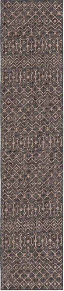 Detail image of 2' 7 x 12' Easy-Clean Lattice Indoor / Outdoor Runner Rug