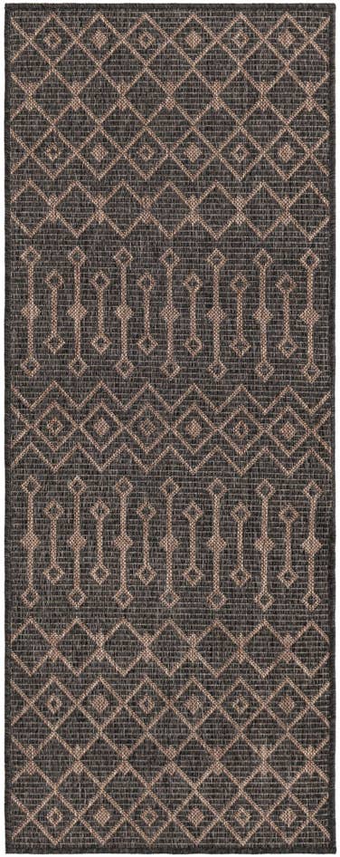 Detail image of 2' x 5' Easy-Clean Lattice Indoor / Outdoor Runner Rug