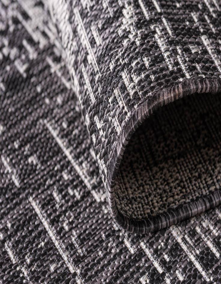 Detail image of 2' x 8' Easy-Clean Modern Indoor / Outdoor Runner Rug