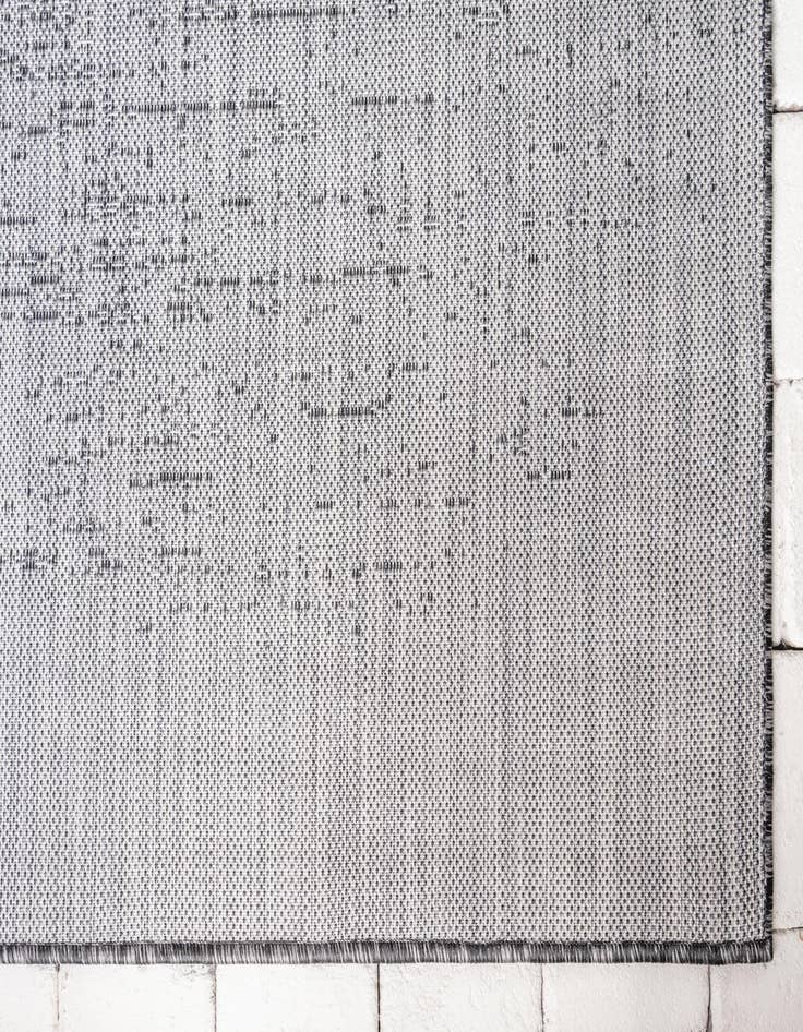 Detail image of 2' x 6'  Washable Modern Indoor / Outdoor Runner Rug