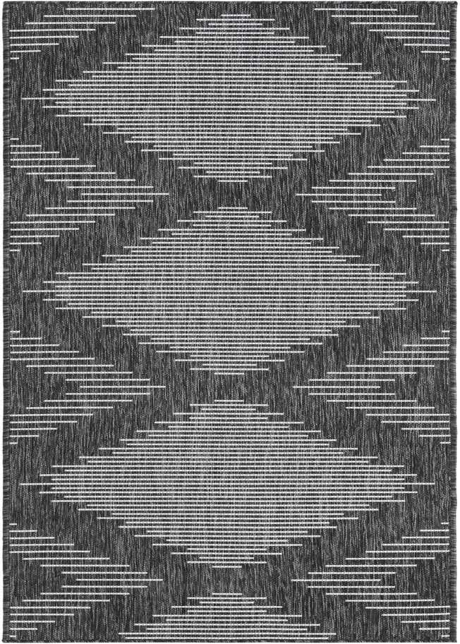 2' x 8' Easy-Clean Modern Indoor / Outdoor Runner Rug