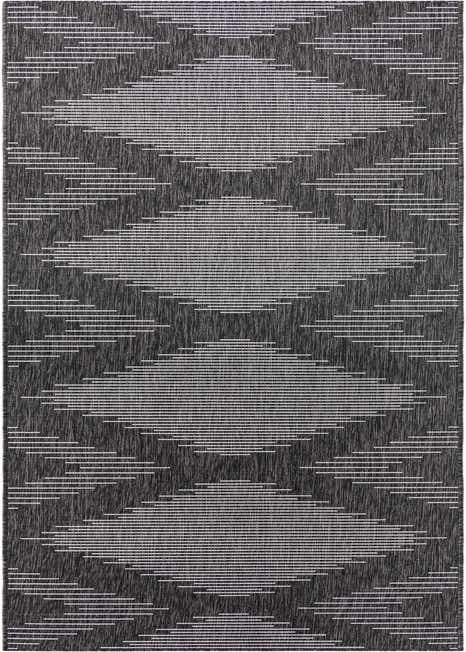 3' 3 x 14' Easy-Clean Modern Indoor / Outdoor Runner Rug