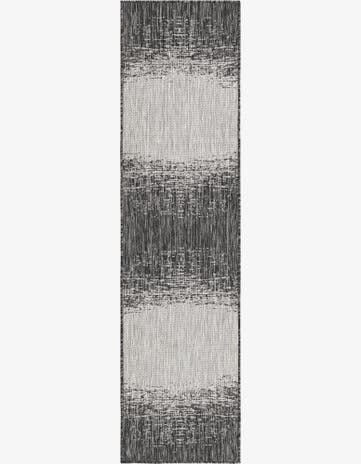 2' x 8' Easy-Clean Modern Indoor / Outdoor Runner Rug