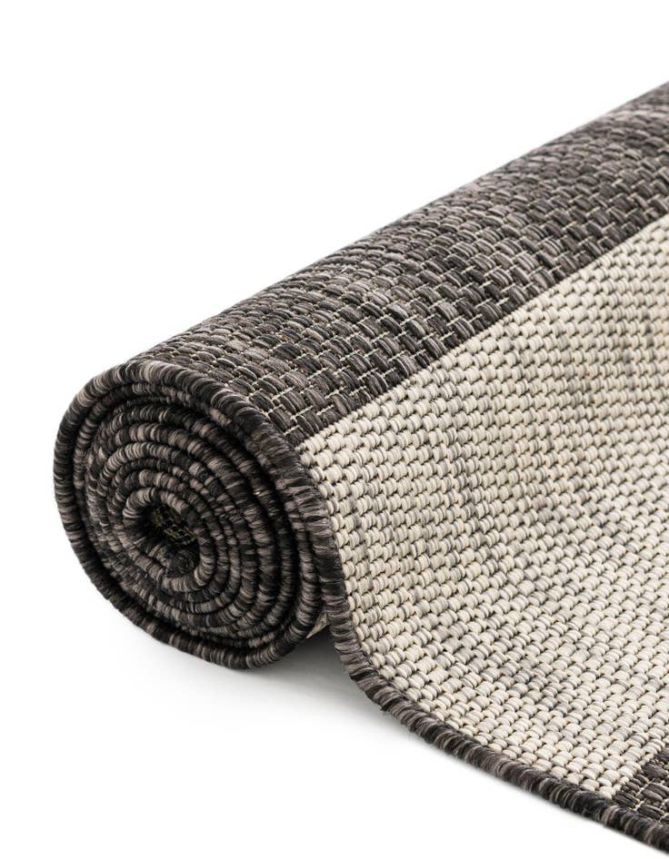 Detail image of 2' x 6' Washable Ribbon Indoor / Outdoor Runner Rug