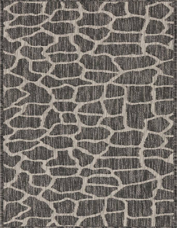 Detail image of 2' x 6' Easy-Clean Safari Indoor / Outdoor Runner Rug