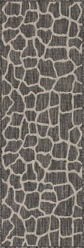 Detail image of 2' x 6' Easy-Clean Safari Indoor / Outdoor Runner Rug