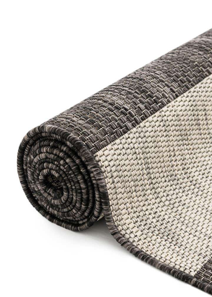 2' x 6' Easy-Clean Striped Indoor / Outdoor Runner Rug
