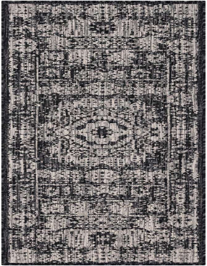 2' x 6' Easy-Clean Traditional Indoor / Outdoor Runner Rug