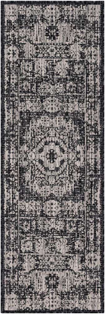 2' x 6' Easy-Clean Traditional Indoor / Outdoor Runner Rug