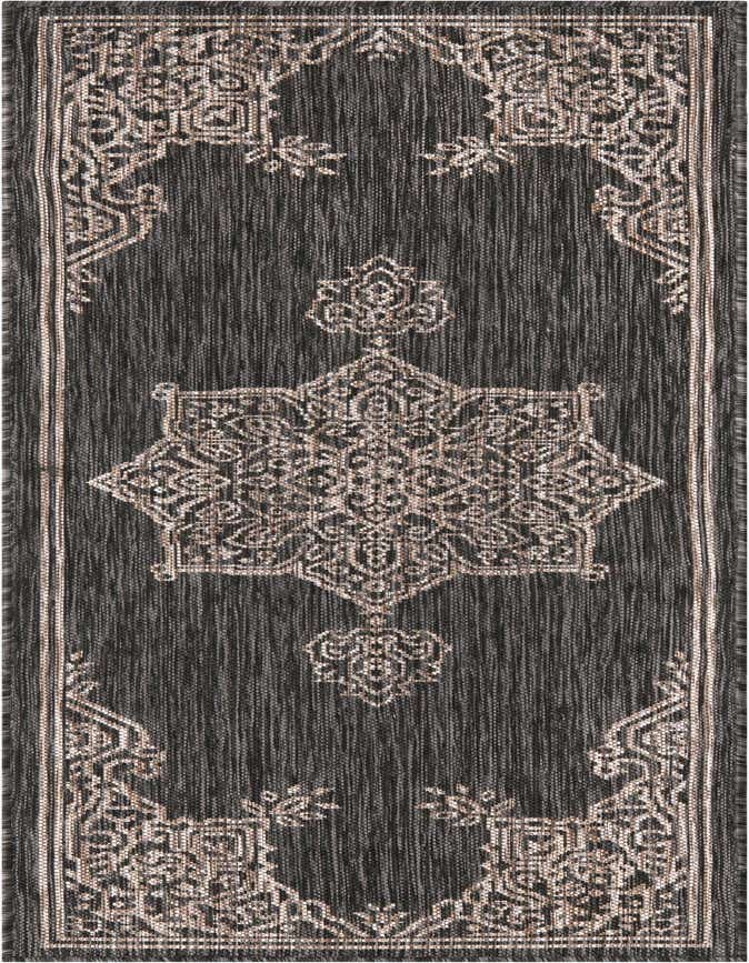 2' x 6' Easy-Clean Traditional Indoor / Outdoor Runner Rug
