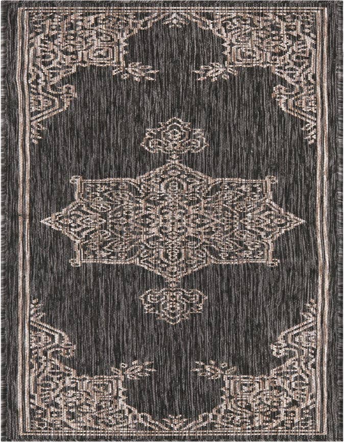 Detail image of 2' x 6' Easy-Clean Traditional Indoor / Outdoor Runner Rug
