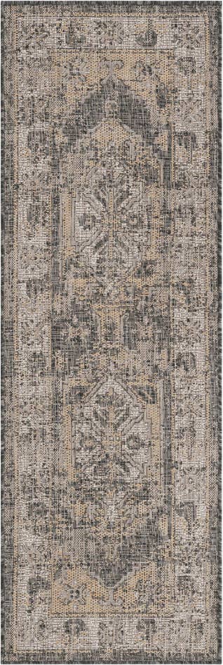 Detailansicht von 60cm x 185cm Leicht zu reinigen Traditional Innen- / Aussenbereich Läufer Teppich