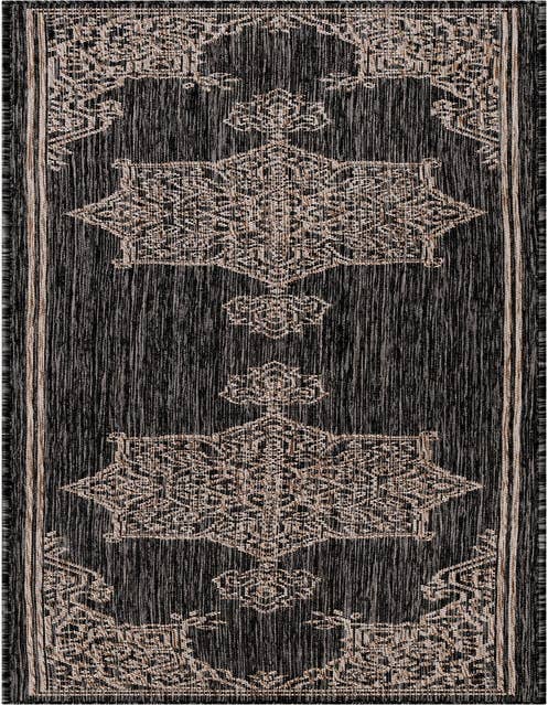 Detail image of 2' x 8' Easy-Clean Traditional Indoor / Outdoor Runner Rug