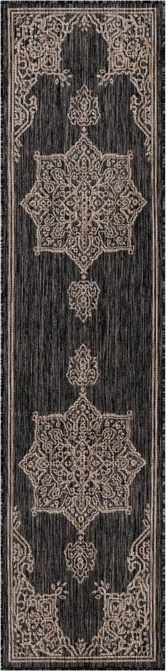 Detail image of 2' x 8' Easy-Clean Traditional Indoor / Outdoor Runner Rug