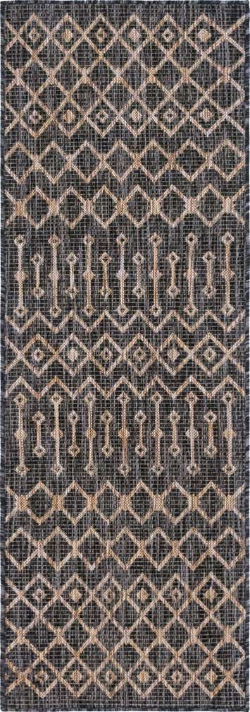 2' x 6' Easy-Clean Trellis Indoor / Outdoor Runner Rug