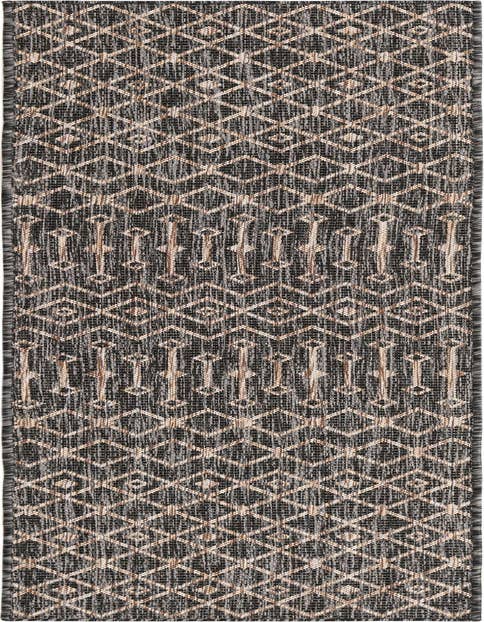 Detail image of 2' x 8' Easy-Clean Trellis Indoor / Outdoor Runner Rug