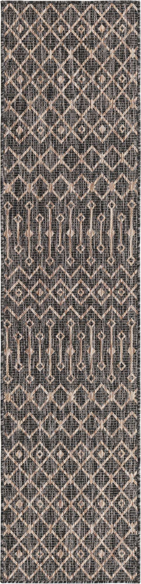 2' x 8' Easy-Clean Trellis Indoor / Outdoor Runner Rug