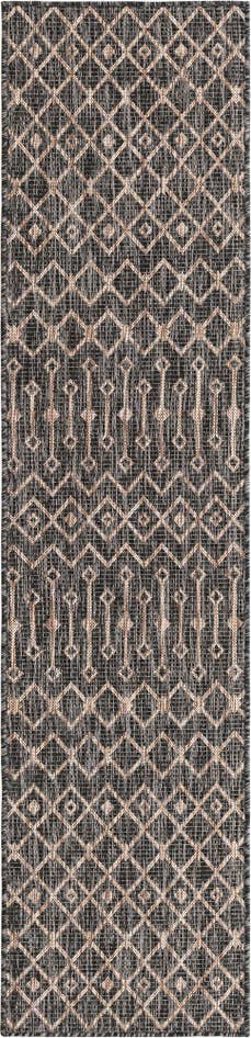 Detail image of 2' x 8' Easy-Clean Trellis Indoor / Outdoor Runner Rug