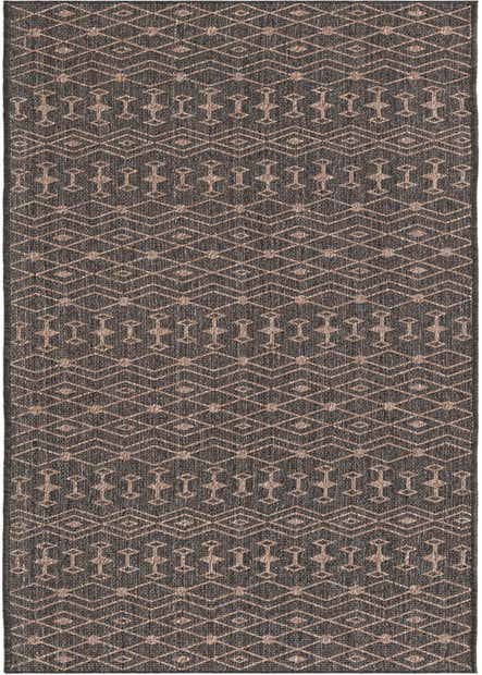 2' 7 x 12' Easy-Clean Trellis Indoor / Outdoor Runner Rug