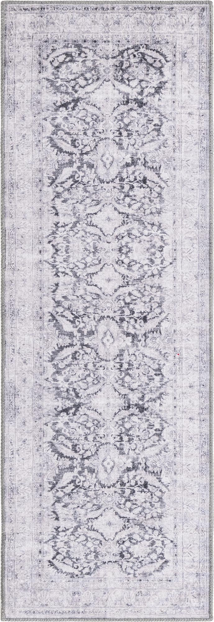 2' x 6' Washable Timeless Runner Rug