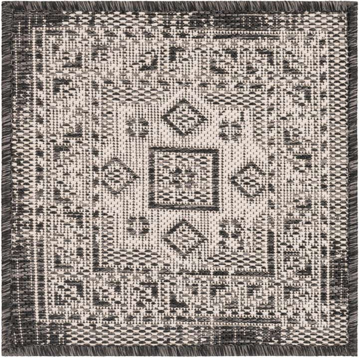 1' 4 x 1' 4 Easy-Clean Aztec Indoor / Outdoor Sample Rug