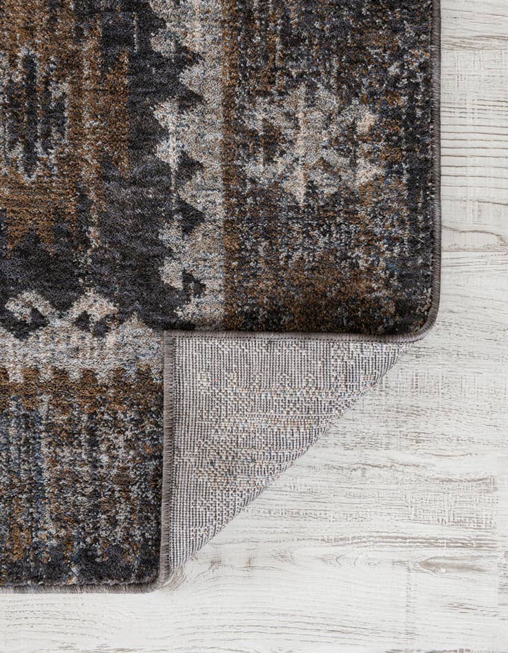 Detail image of 5' 3 x 5' 3 Eco Southwestern Square Rug